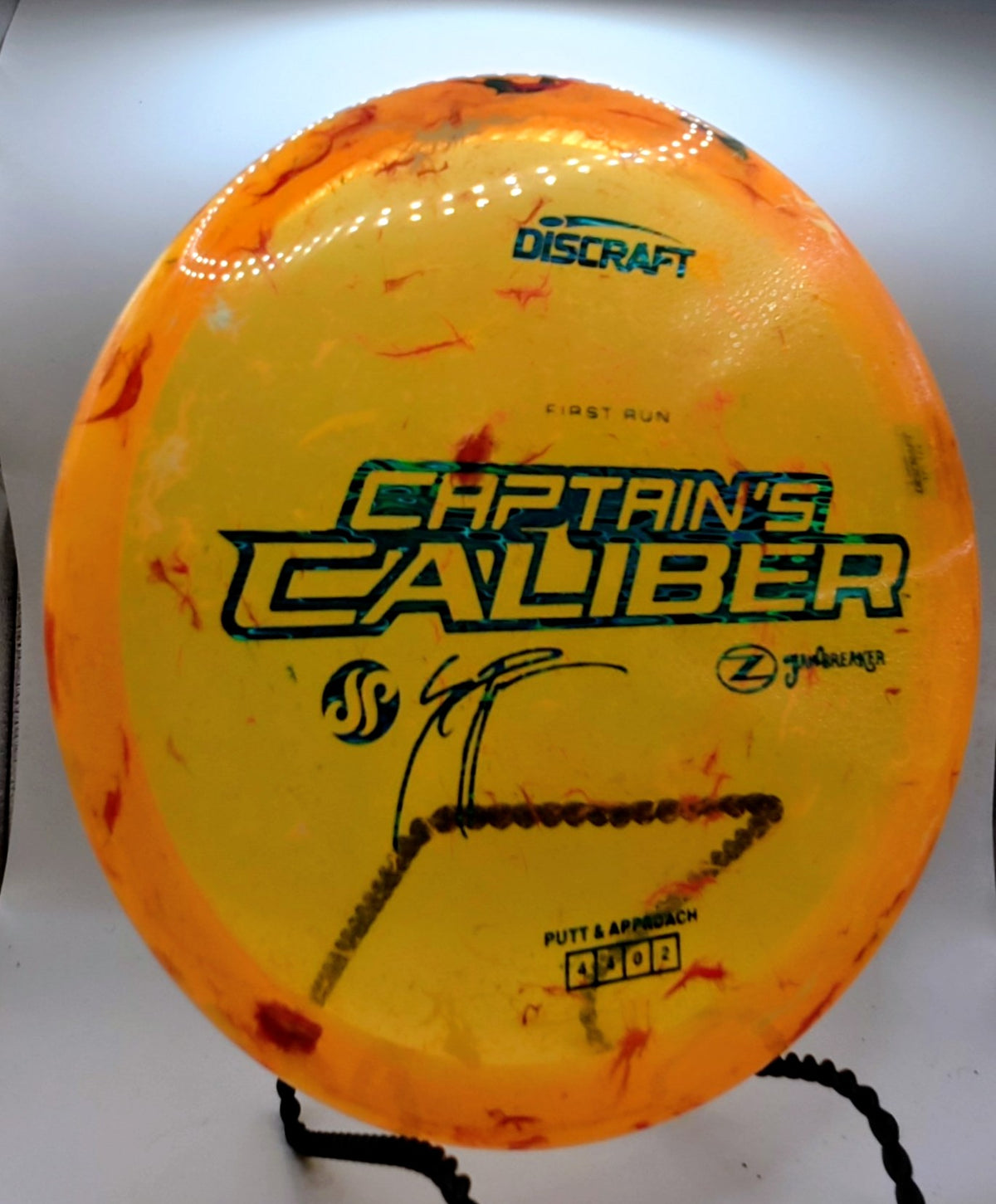 Discraft Captain's Caliber Z Jawbreaker First run