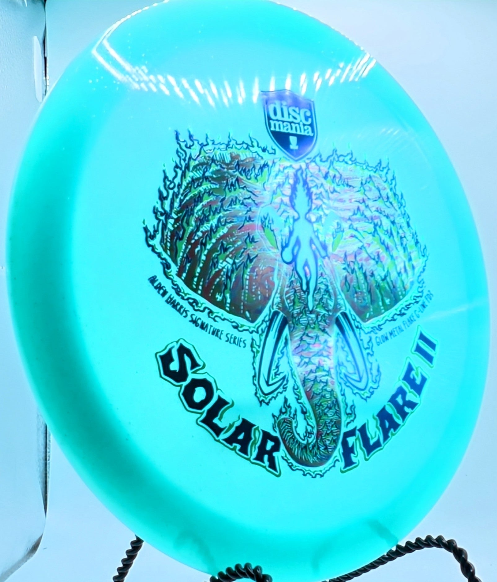 Solar Flare II Adden Harris signature series Glow Metal Flake C-Line FD2 single stamped