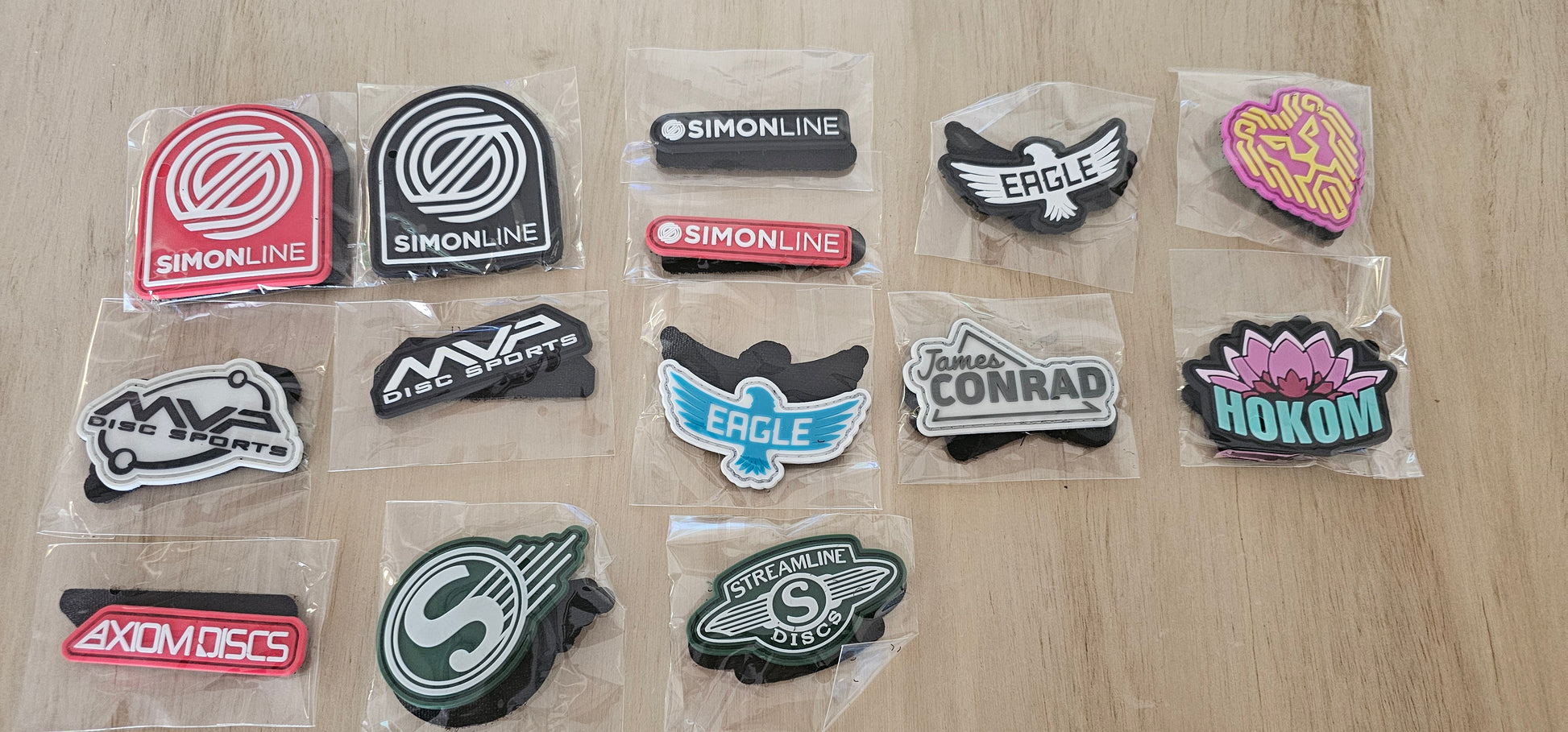 Assorted MVP Family Velcro Patches