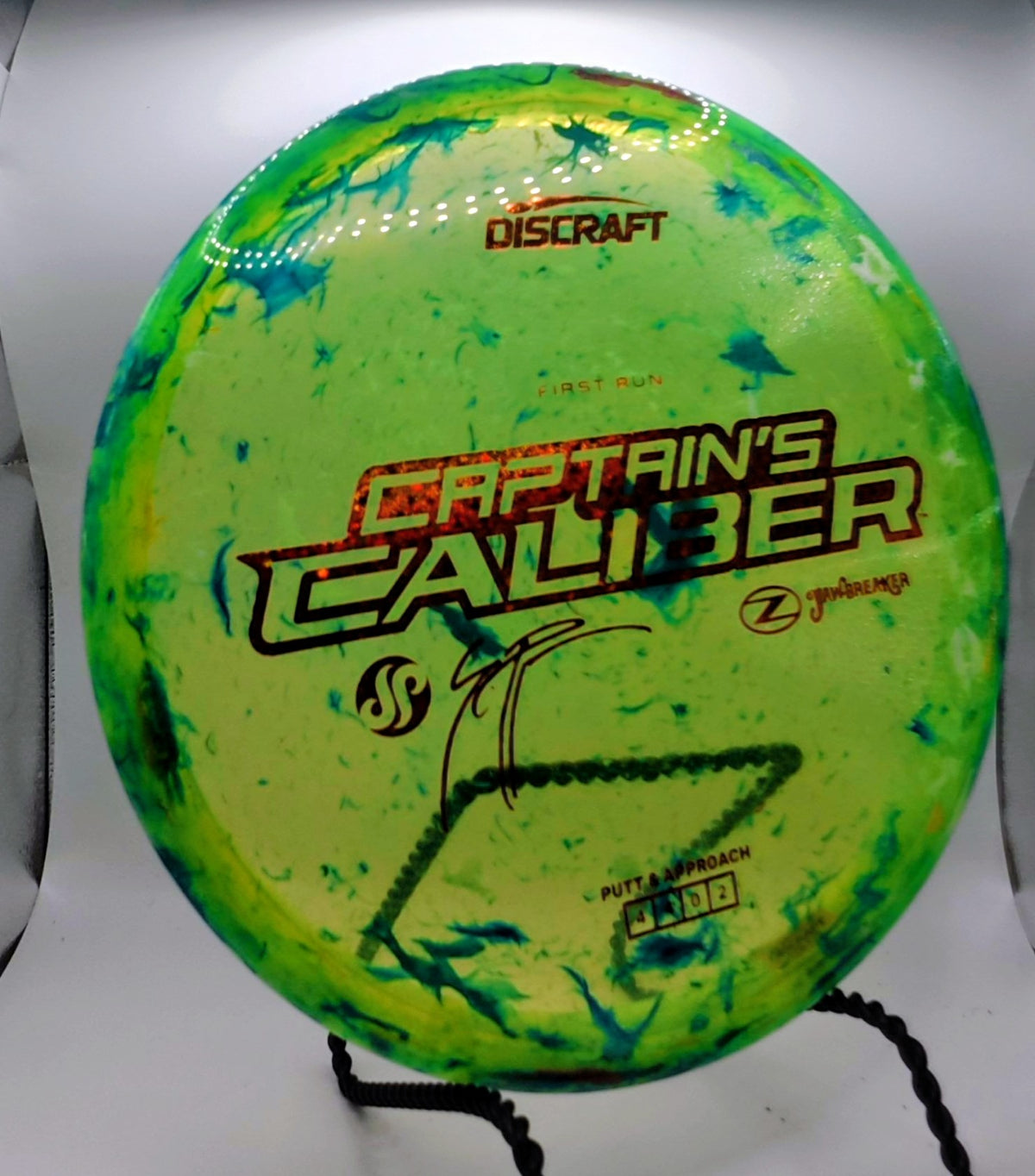 Discraft Captain's Caliber Z Jawbreaker First run