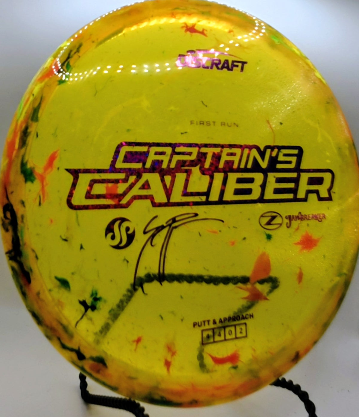 Discraft Captain's Caliber Z Jawbreaker First run