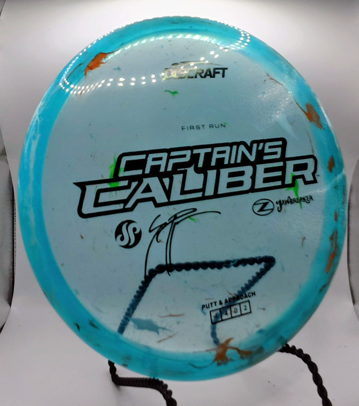 Discraft Captain's Caliber Z Jawbreaker First run