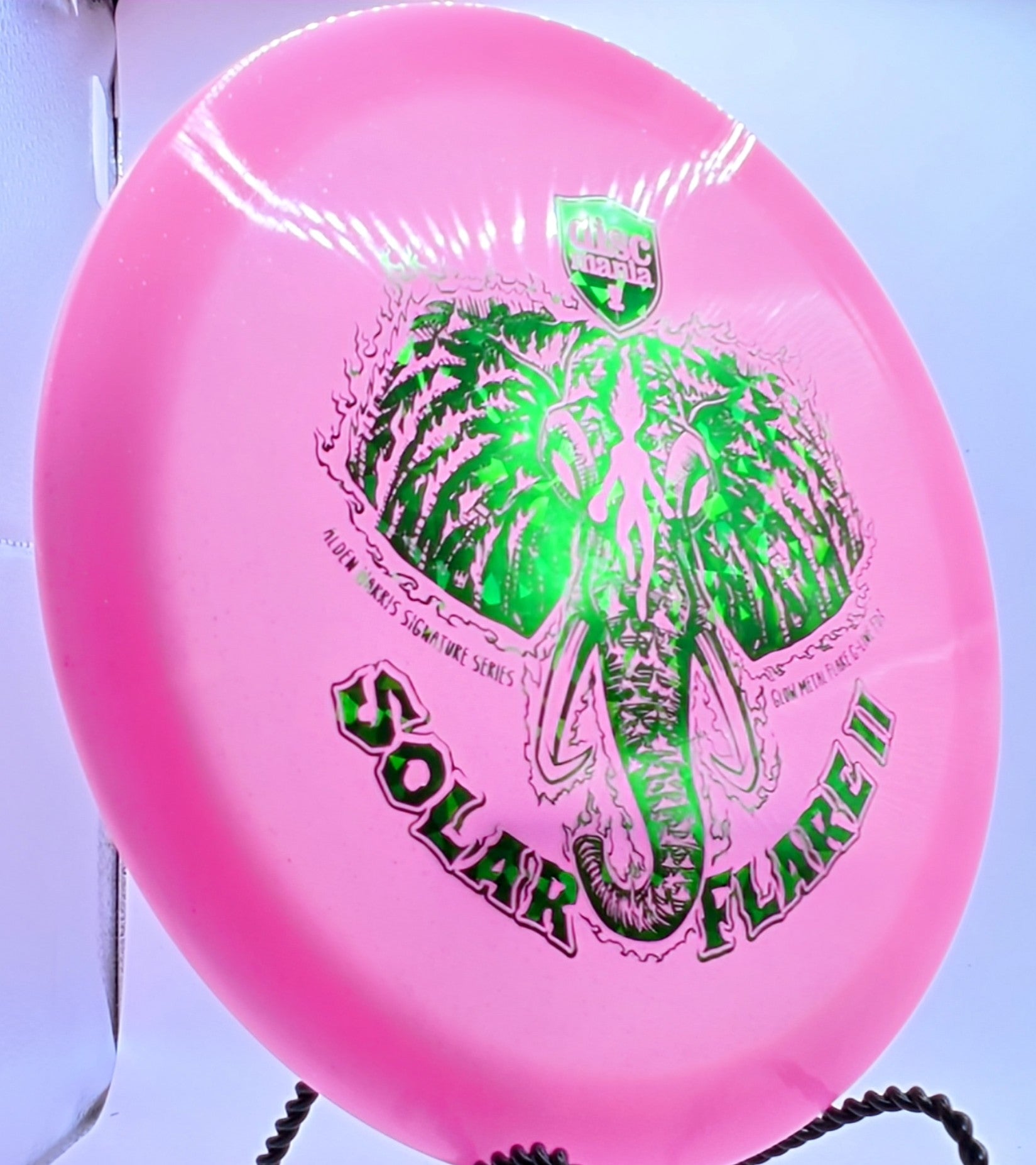 Solar Flare II Adden Harris signature series Glow Metal Flake C-Line FD2 single stamped