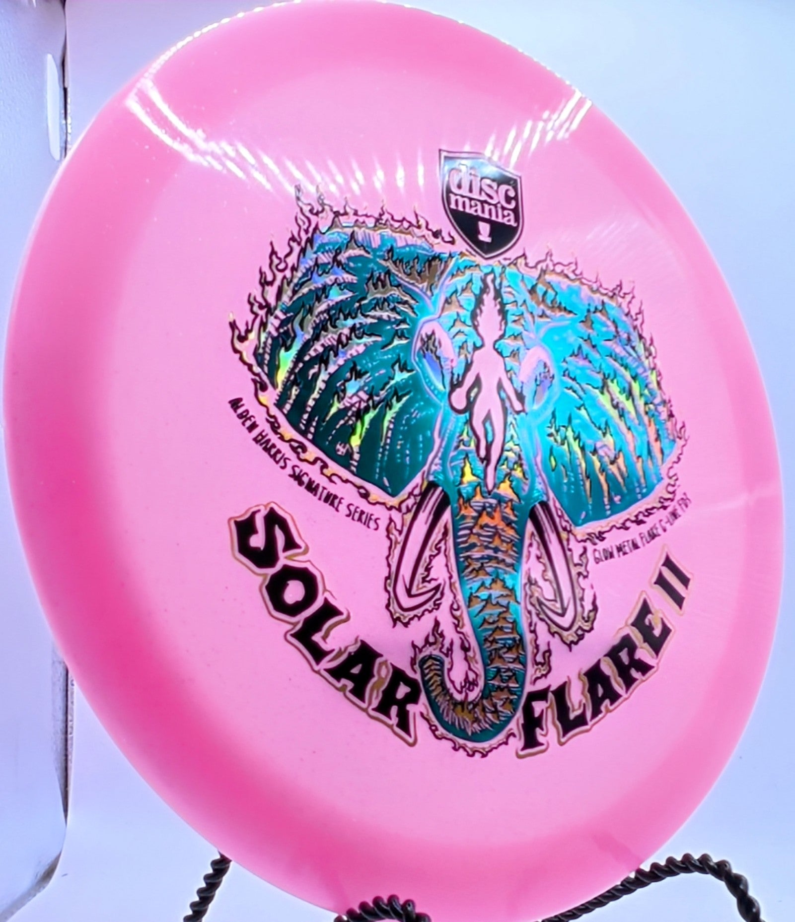 Solar Flare II Adden Harris signature series Glow Metal Flake C-Line FD2 Triple foil