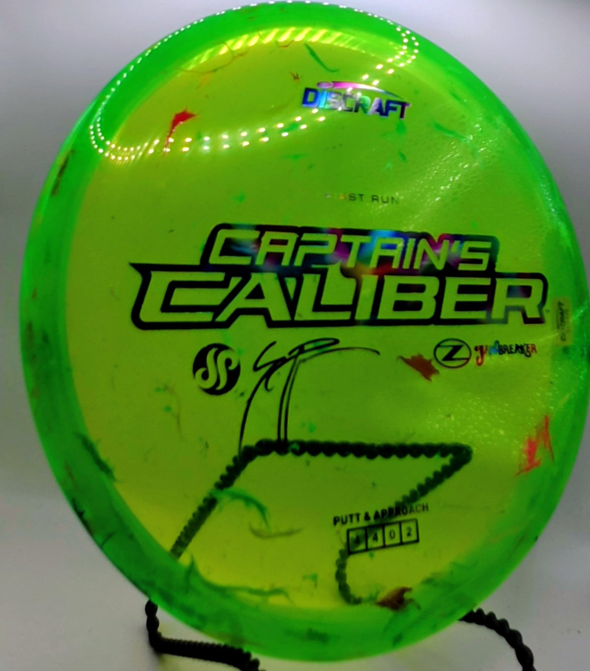 Discraft Captain's Caliber Z Jawbreaker First run