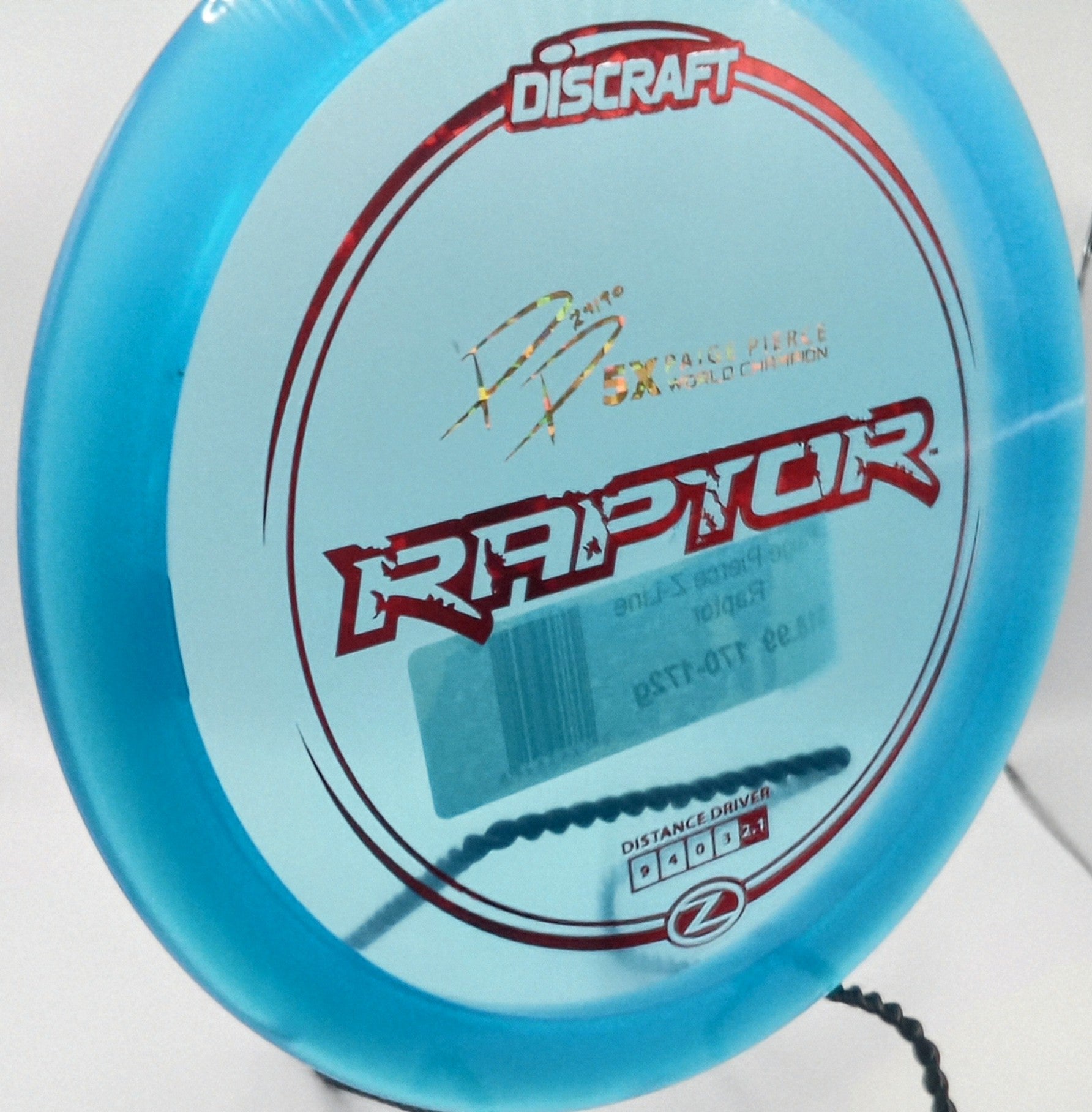 Paige Pierce z-line Raptor